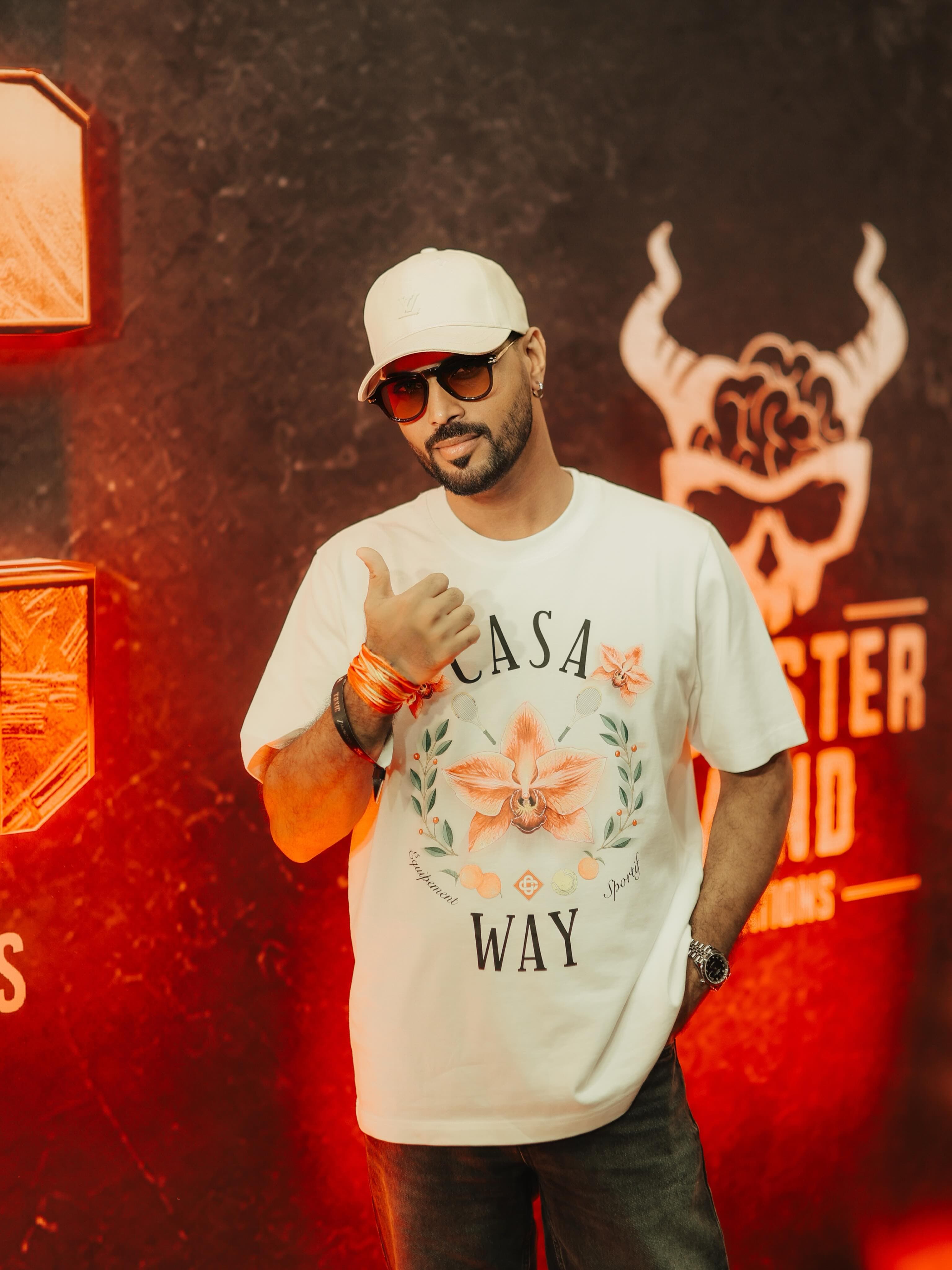 DJ Ganesh photographed at an event